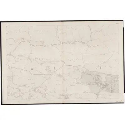 1839 Map of Galway - Sheet 36, 1861 Print