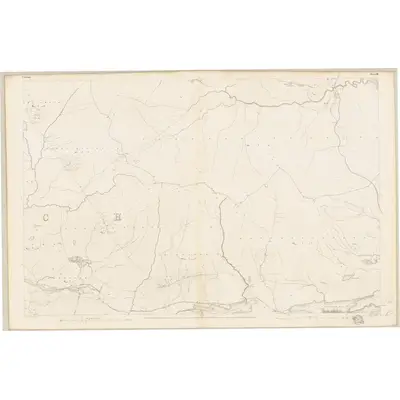 1839 Map of Galway - Sheet 38, 1841 Print