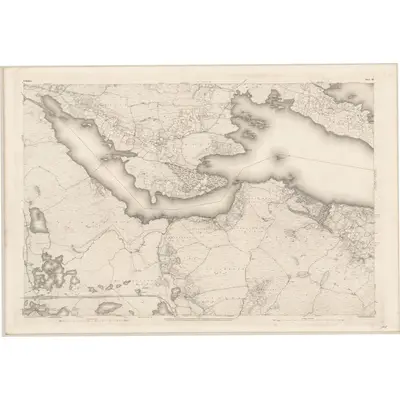 1899 Map of Galway - Sheet 39, 1900 Print