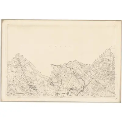 1892 Map of Galway - Sheet 4, 1895 Print