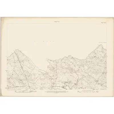 1913 Map of Galway - Sheet 4, 1916 Print
