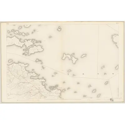 1839 Map of Galway - Sheet 40, 1841 Print