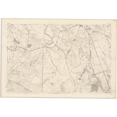 1892 Map of Galway - Sheet 43, 1896 Print