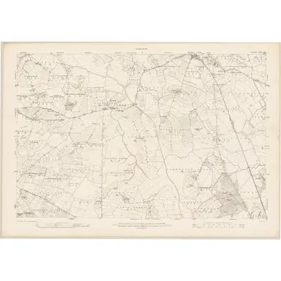 1914 Map of Galway - Sheet 43, 1918 Print