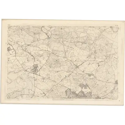 1892 Map of Galway - Sheet 44, 1895 Print