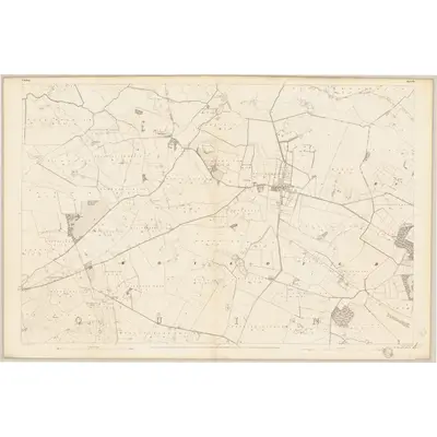 1839 Map of Galway - Sheet 45, 1840 Print