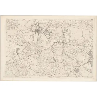 1892 Map of Galway - Sheet 45, 1894 Print