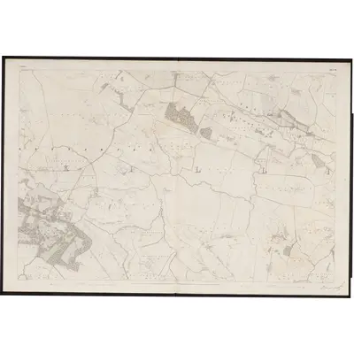 1838 Map of Galway - Sheet 46, 1854 Print