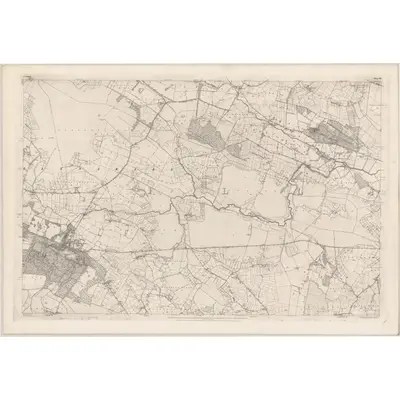 1891 Map of Galway - Sheet 46, 1894 Print