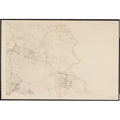1838 Map of Galway - Sheet 47, 1852 Print