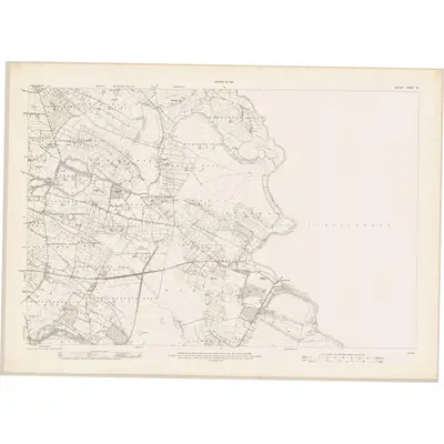 1913 Map of Galway - Sheet 47, 1915 Print