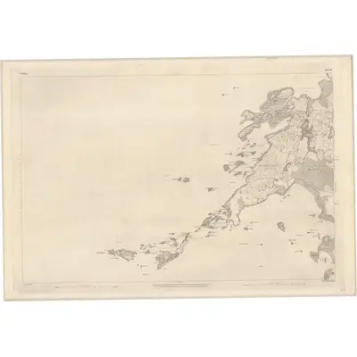 1899 Map of Galway - Sheet 48 [with extension], 1900 Print