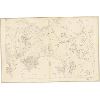 1839 Map of Galway - Sheet 49, 1841 Print