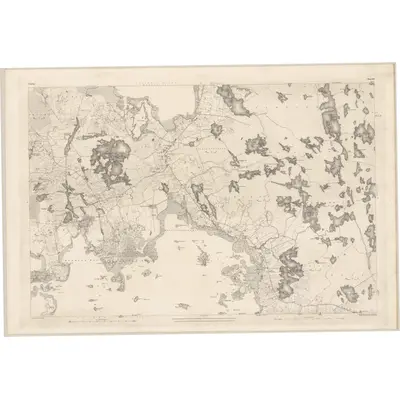 1899 Map of Galway - Sheet 49, 1901 Print