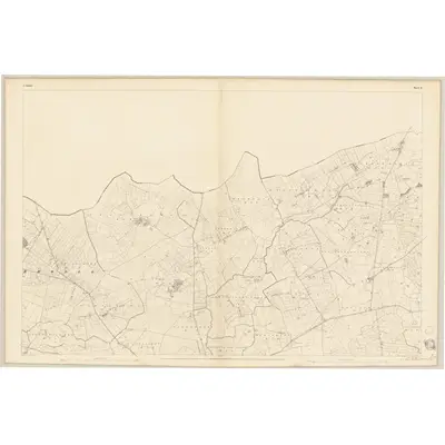 1839 Map of Galway - Sheet 5, 1840 Print