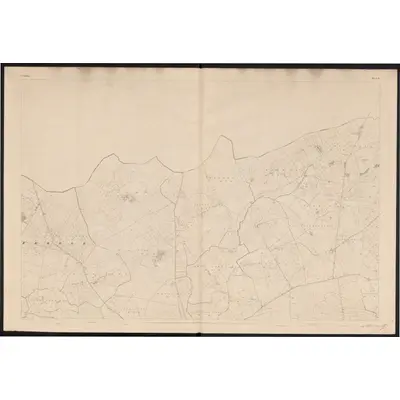 1839 Map of Galway - Sheet 5, 1852 Print