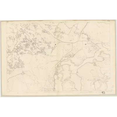 1839 Map of Galway - Sheet 50, 1841 Print