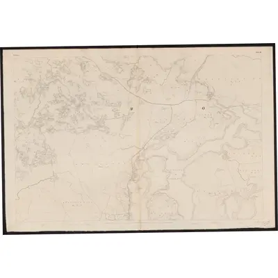 1839 Map of Galway - Sheet 50, 1852 Print