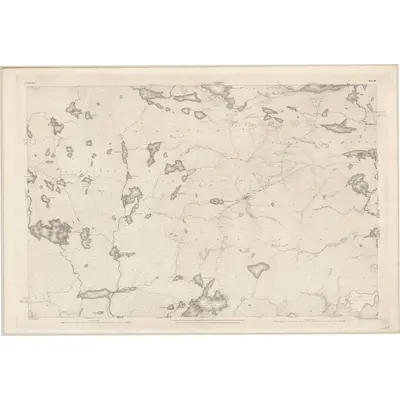 1898 Map of Galway - Sheet 52, 1901 Print