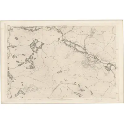 1898 Map of Galway - Sheet 53, 1901 Print