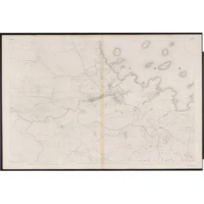 1839 Map of Galway - Sheet 54, 1862 Print