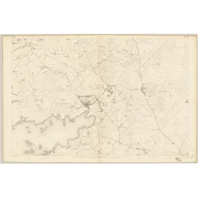 1839 Map of Galway - Sheet 56, 1841 Print