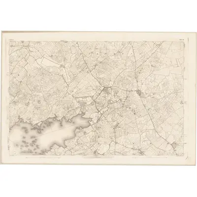 1894 Map of Galway - Sheet 56, 1897 Print