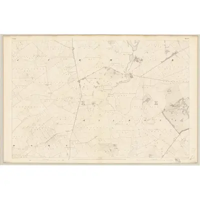 1838 Map of Galway - Sheet 57, 1840 Print