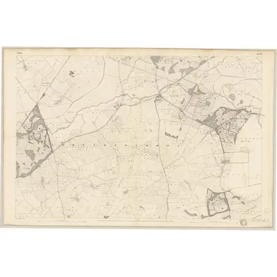 1838 Map of Galway - Sheet 58, 1840 Print