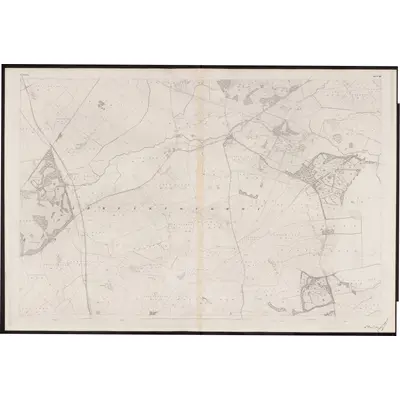1838 Map of Galway - Sheet 58, 1862 Print