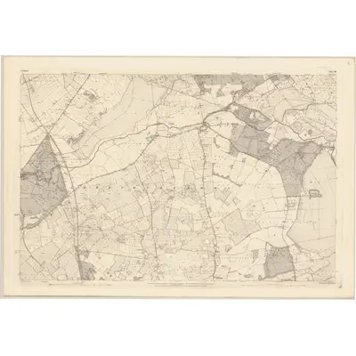 1892 Map of Galway - Sheet 58, 1895 Print