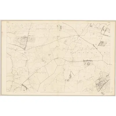 1838 Map of Galway - Sheet 59, 1840 Print