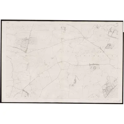 1838 Map of Galway - Sheet 59, 1863 Print