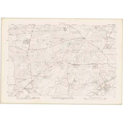 1914 Map of Galway - Sheet 59, 1916 Print