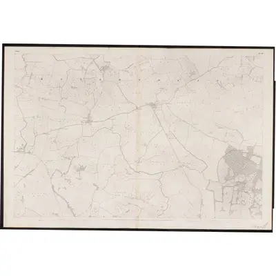1838 Map of Galway - Sheet 60, 1862 Print