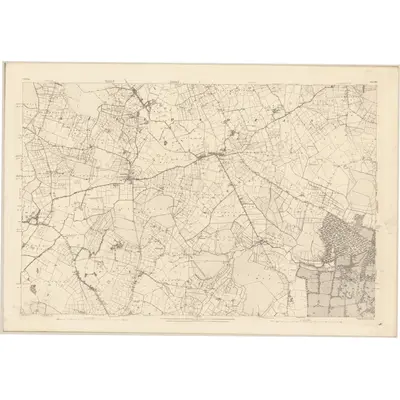 1892 Map of Galway - Sheet 60, 1895 Print