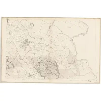 1838 Map of Galway - Sheet 61 [with extension], 1841 Print
