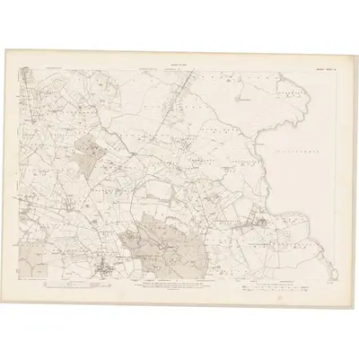 1913 Map of Galway - Sheet 61 [with extension], 1915 Print