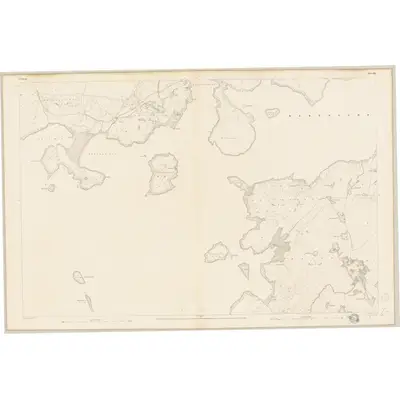 1839 Map of Galway - Sheet 63, 1841 Print
