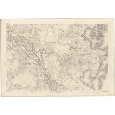 1899 Map of Galway - Sheet 68, 1902 Print