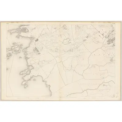 1839 Map of Galway - Sheet 69, 1841 Print
