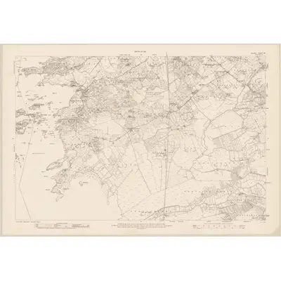 1915 Map of Galway - Sheet 69, 1921 Print