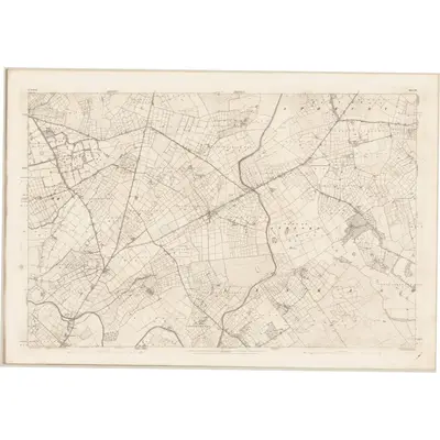 1892 Map of Galway - Sheet 70, 1896 Print