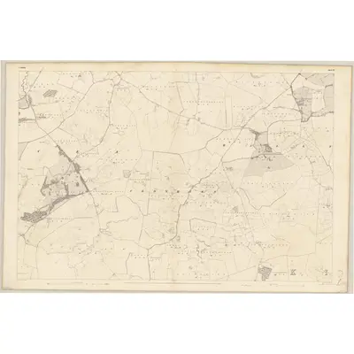 1838 Map of Galway - Sheet 72, 1840 Print