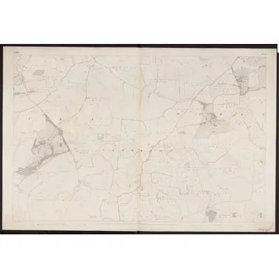 1838 Map of Galway - Sheet 72, 1860 Print