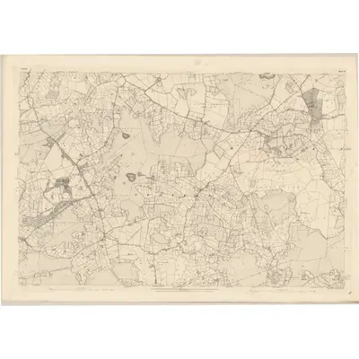 1892 Map of Galway - Sheet 72, 1895 Print