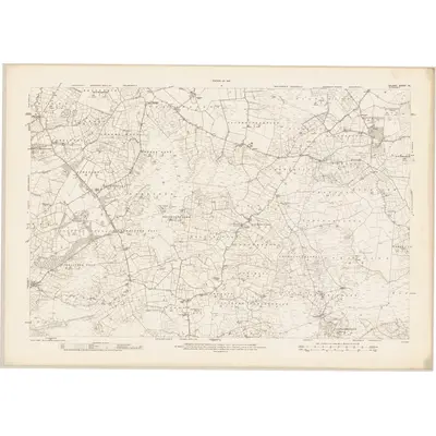 1914 Map of Galway - Sheet 72, 1917 Print