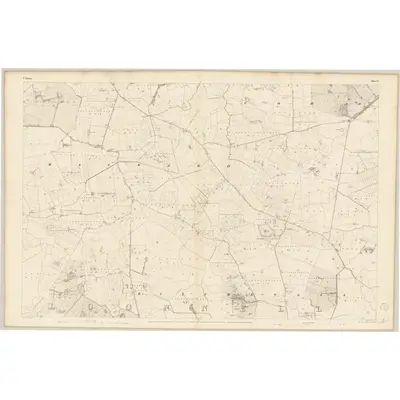 1838 Map of Galway - Sheet 73, 1840 Print