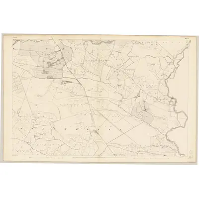 1838 Map of Galway - Sheet 74 [with extension 74A], 1840 Print