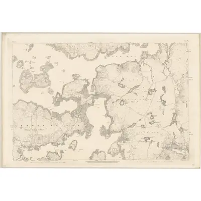 1899 Map of Galway - Sheet 78, 1901 Print